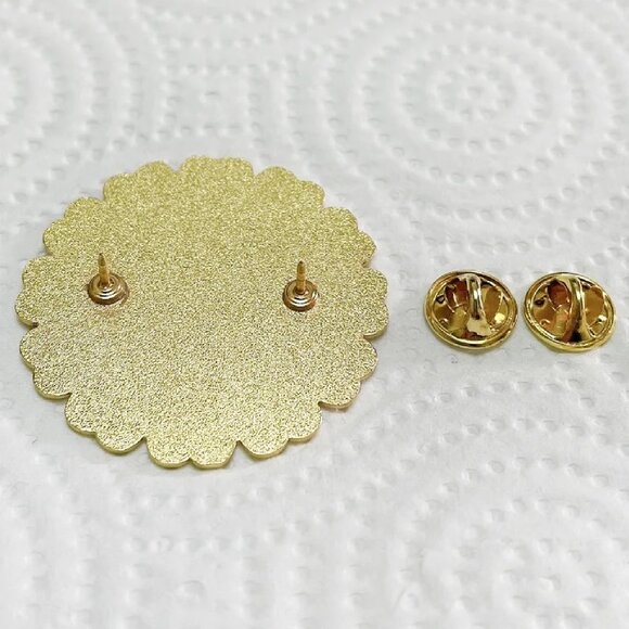 Love Yourself Pride Enamel Pin with all the LGBTQ+ Flags - Picture 3 of 3